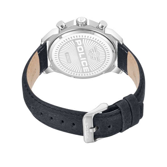 Police watches rangy Mens Analogue Quartz Watch with Leather bracelet PEWJF0021001