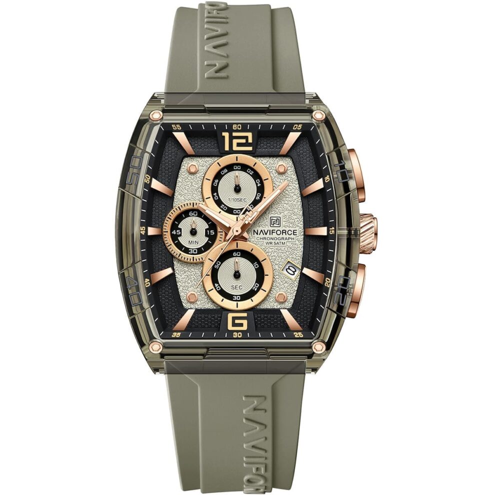 Naviforce Watch Men NF6101-GY-Y-GY