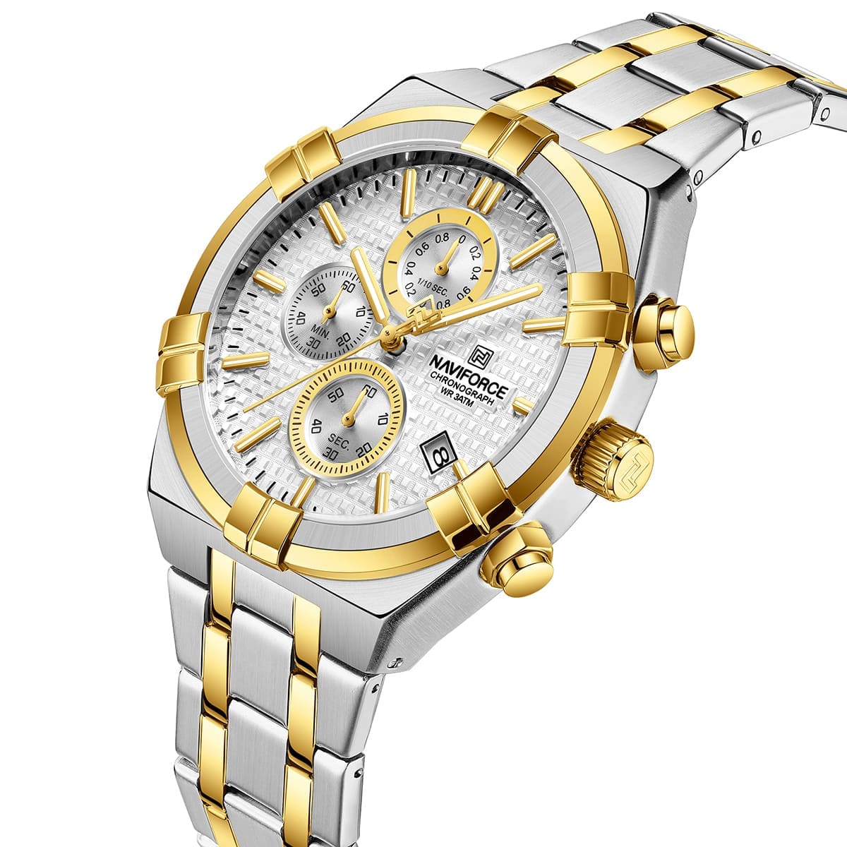 Naviforce Watch Men NF8042-S-W-G