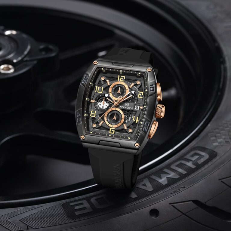 Naviforce Watch Men NF8052-B-RG-B