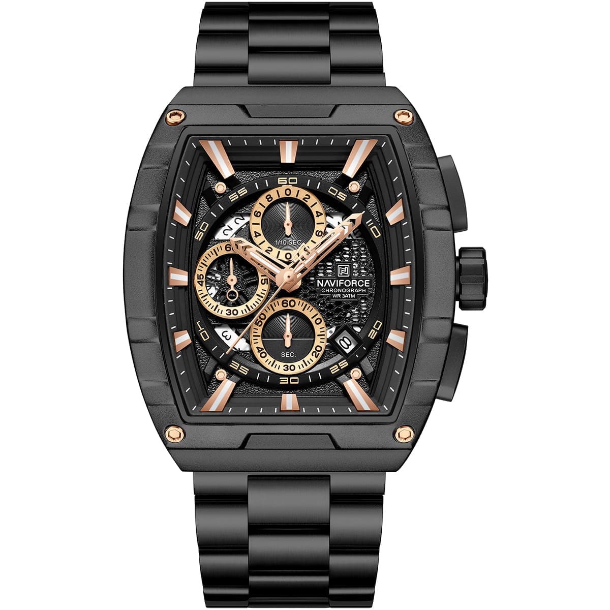 Naviforce Watch Men NF8066-B-RG-B