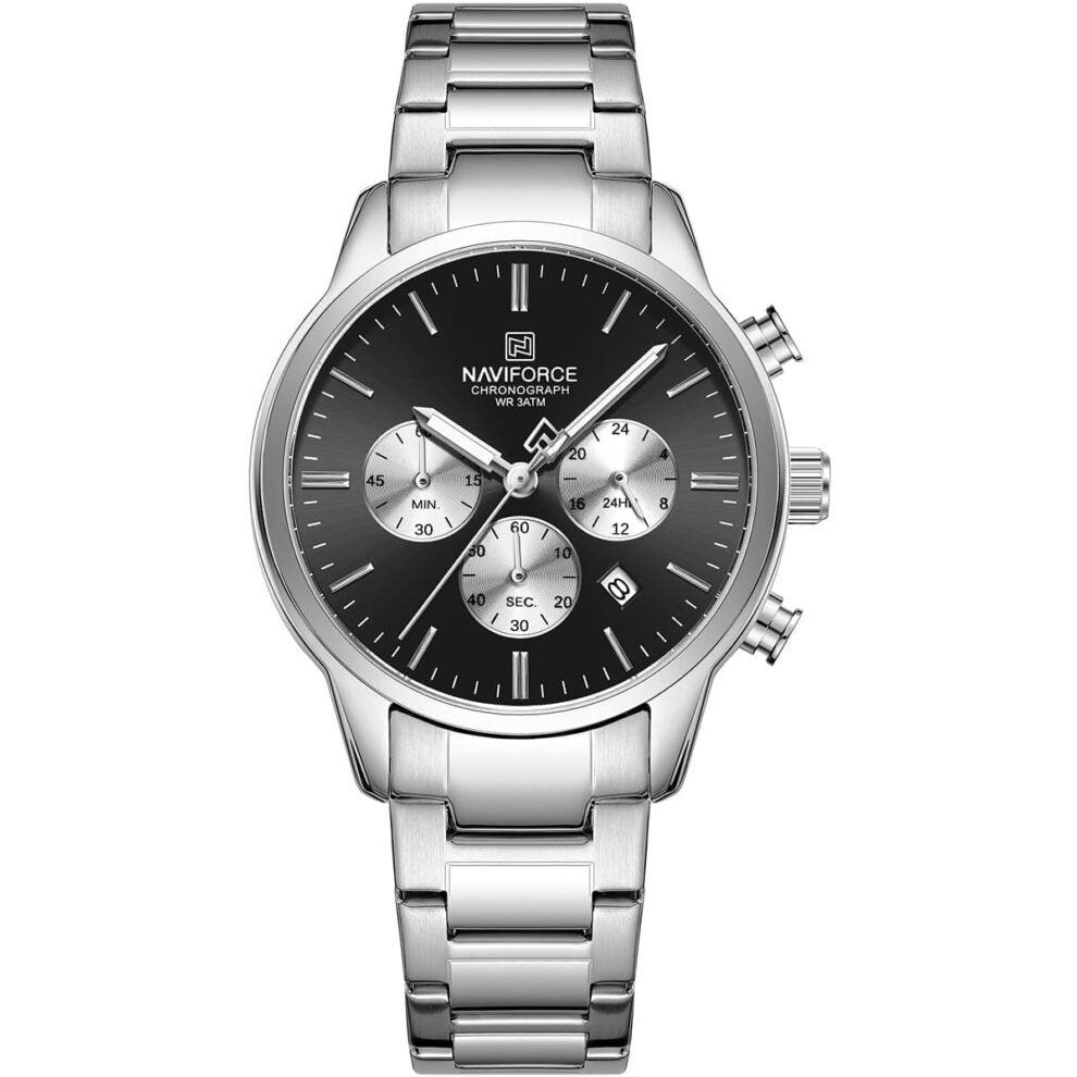 Naviforce Watch Men NF8076-S-B-S