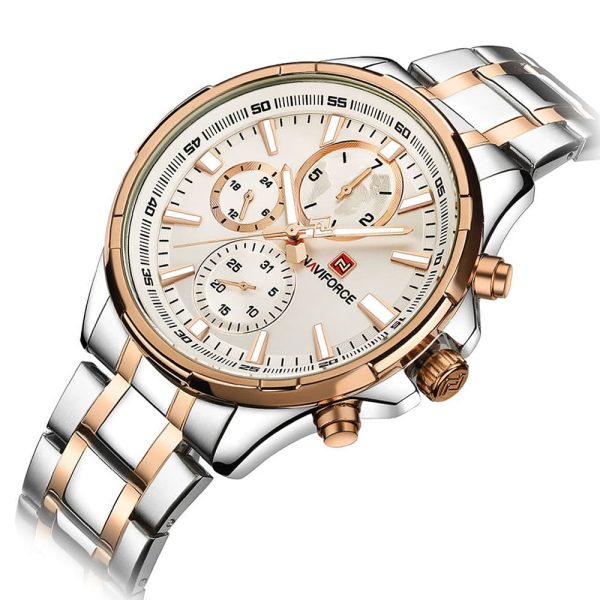 Naviforce Watch Men NF9089S-RG-W