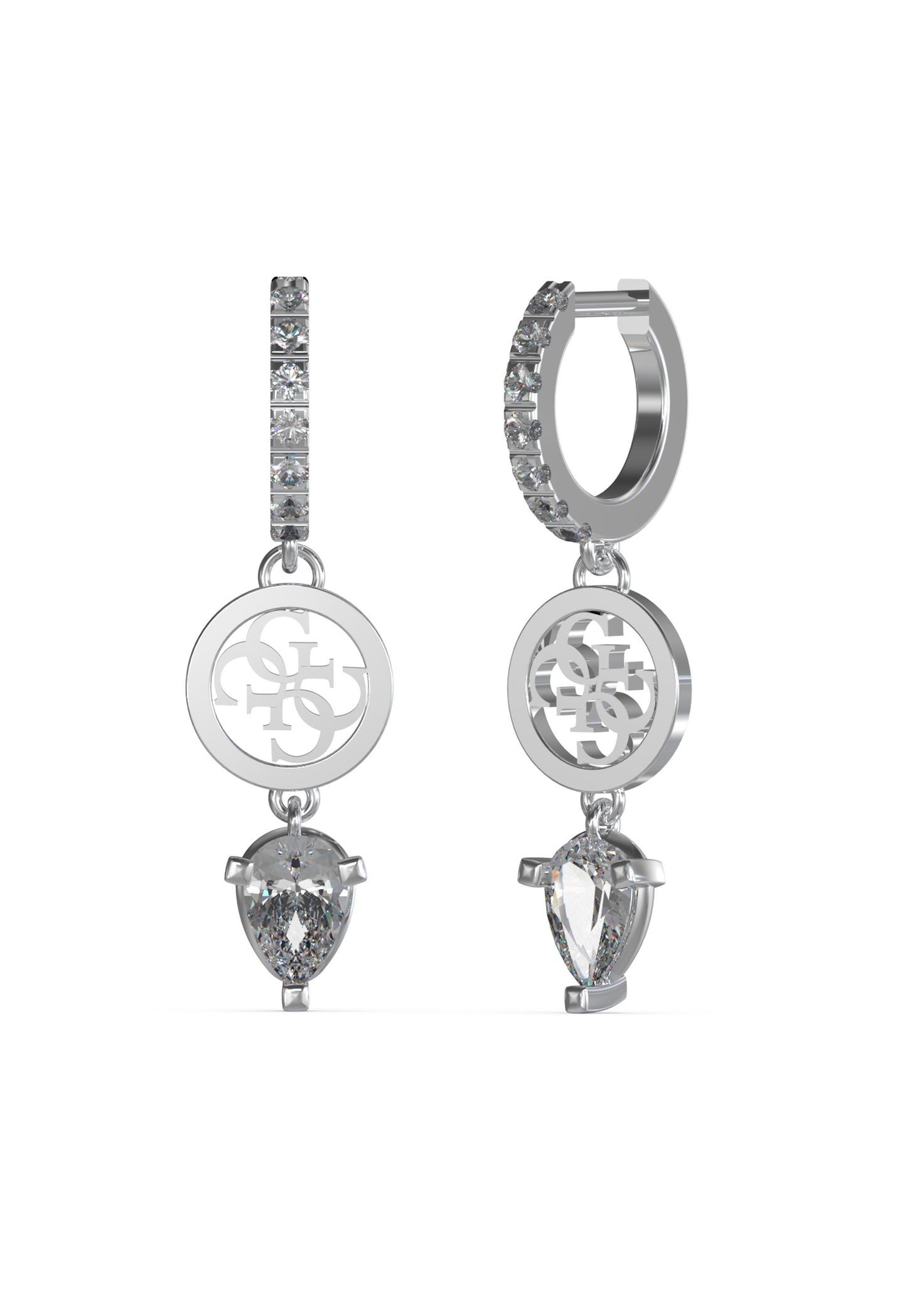 Guess Jewelry - JUBE03141JWRHT/U Ladies silver Earrings