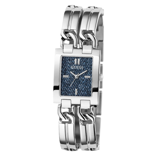 GUESS Ladies Silver Tone Analog Watch GW0807L1