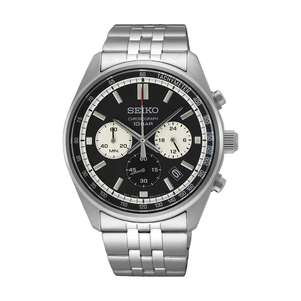 SEIKO Men's Hand Watch CHRONOGRAPH Stainless Band SSB429P1
