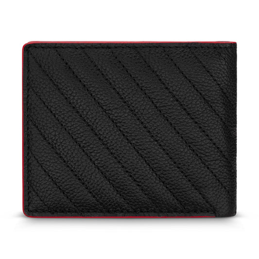 Ducati - DTLGW2201201 - BLACK GENUINE LEATHER WALLET