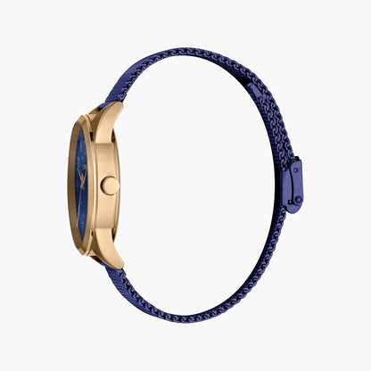 Esprit Men's Blue Dial Blue Stainless Steel ES1G212M0085