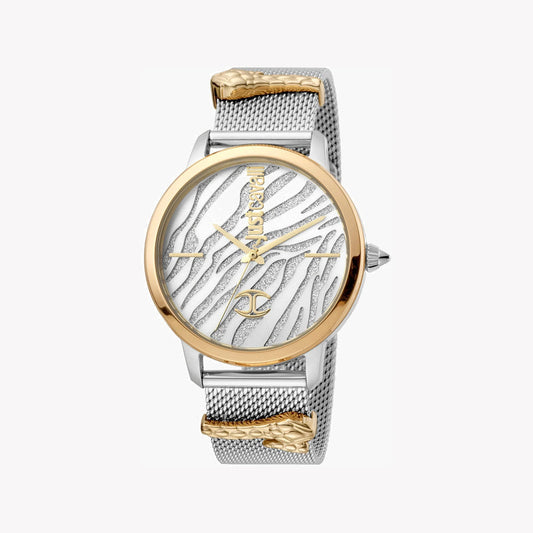 Just Cavalli Women's Silver Watch, Elegant Design | Jc1l127m0085