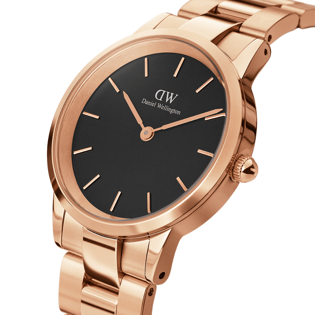Iconic Link Black Rose Gold - DW00600344