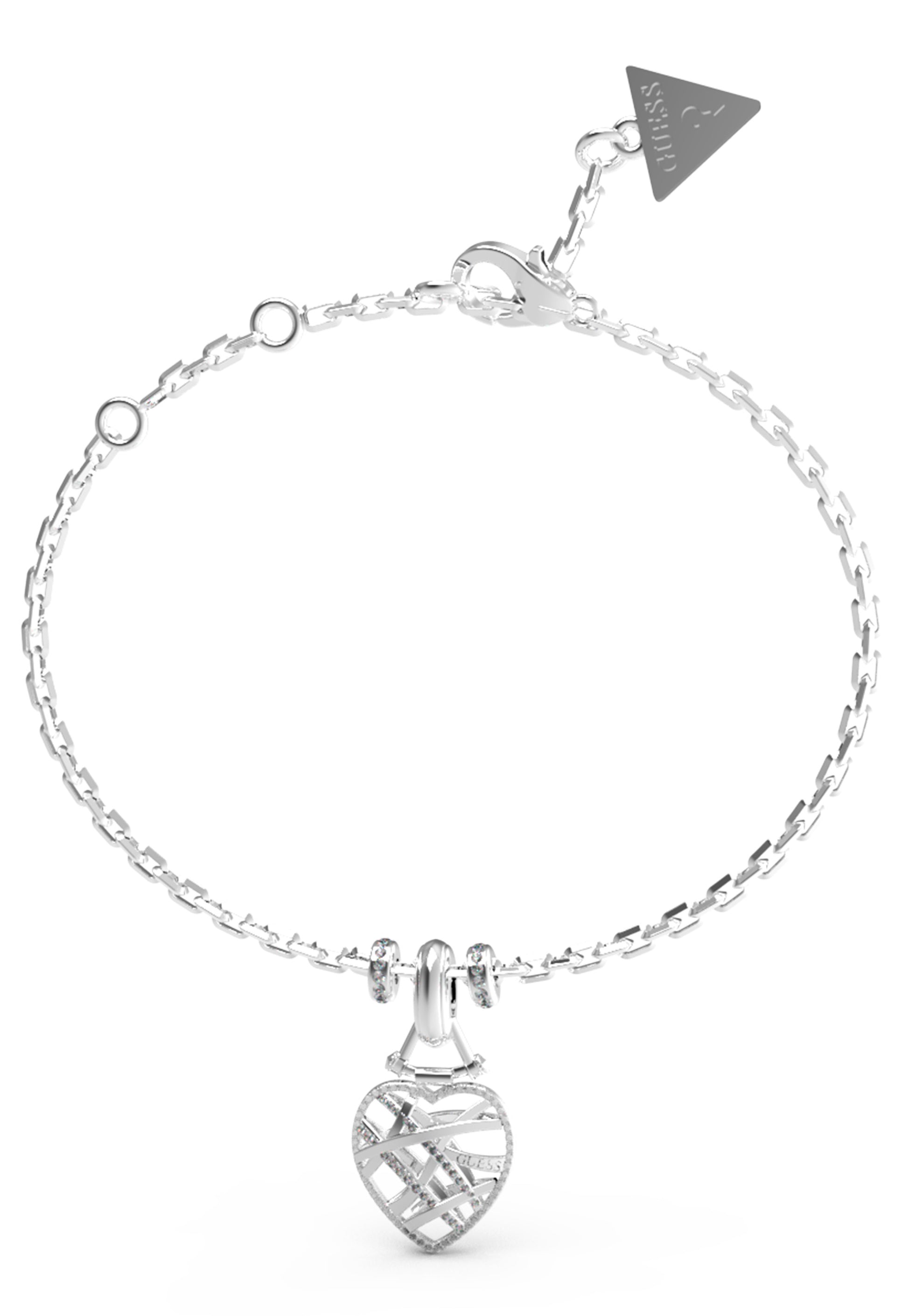 Guess Jewelry - JUBB03100JWRHL Ladies silver Bracelet