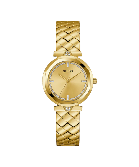 GUESS GW0613L2 Ladies Analog Watch – Gold Dial – Steel Bracelet