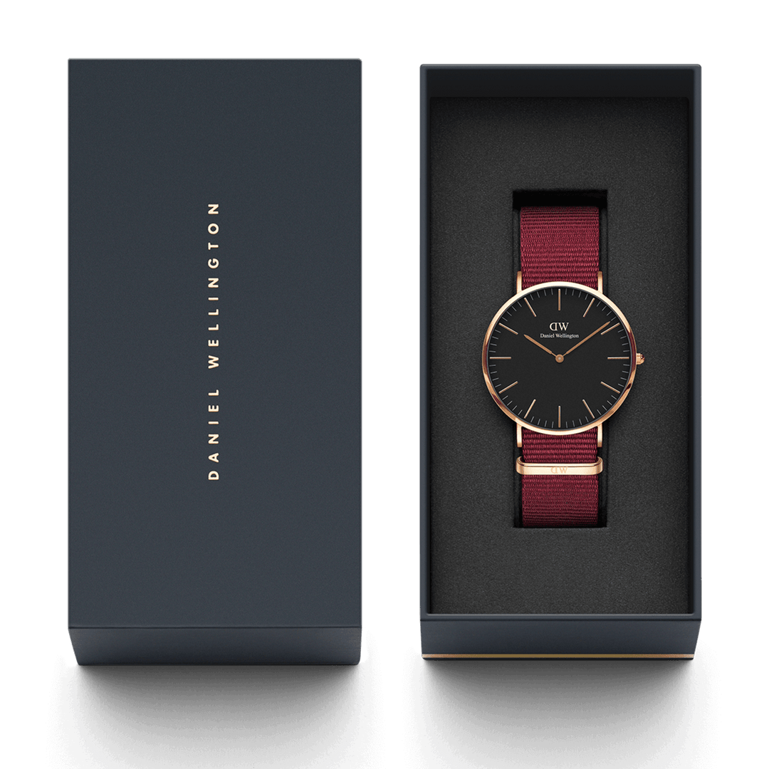 Classic Roselyn Black Rose Gold - DW00100269