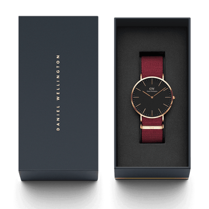 Classic Roselyn Black Rose Gold - DW00100269