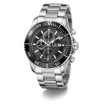 Gc SpeedRacer Chrono Metal Men Watch Silver Stainless Steel Bracelet Z51009G2