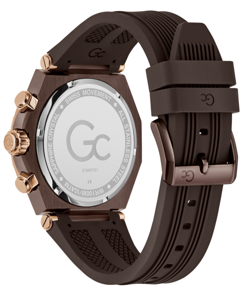 Gc Legacy Chrono Silicone Strap Z18007G1