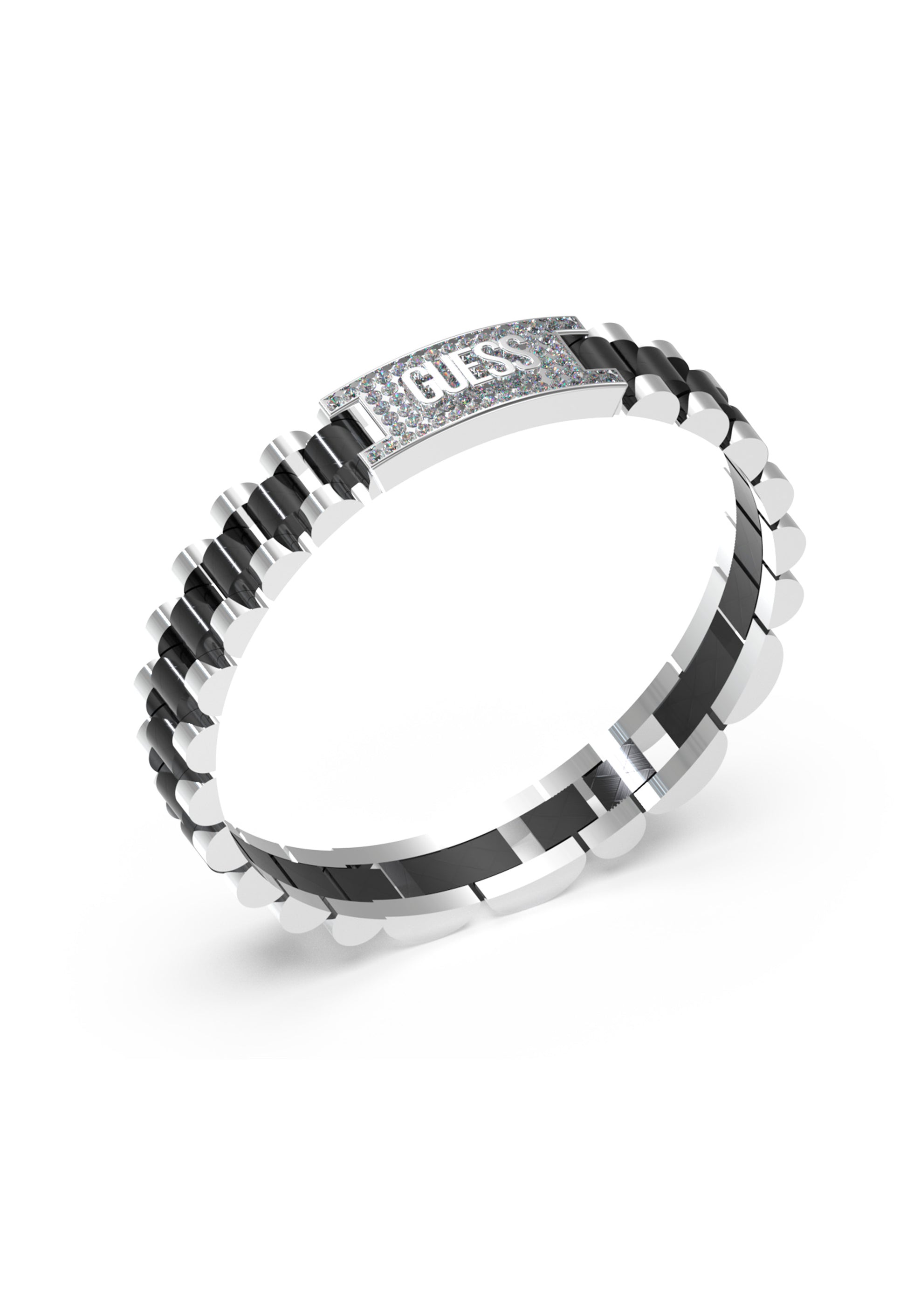 Guess Jewelry - Gents Bracelet JUMB03200JWSTBKT/U silver Color
