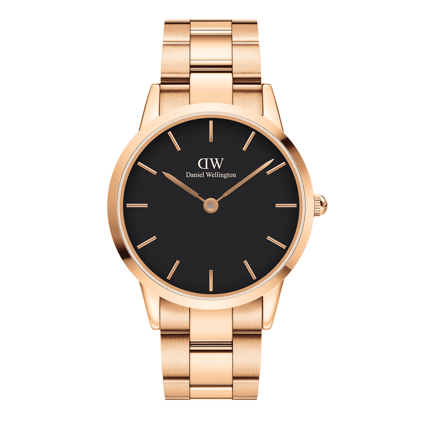 Iconic Link Black Rose Gold - DW00600344