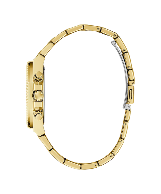 Guess Women's Gold Stainless Steel Watch, Champagne Dial | Gw0769l2