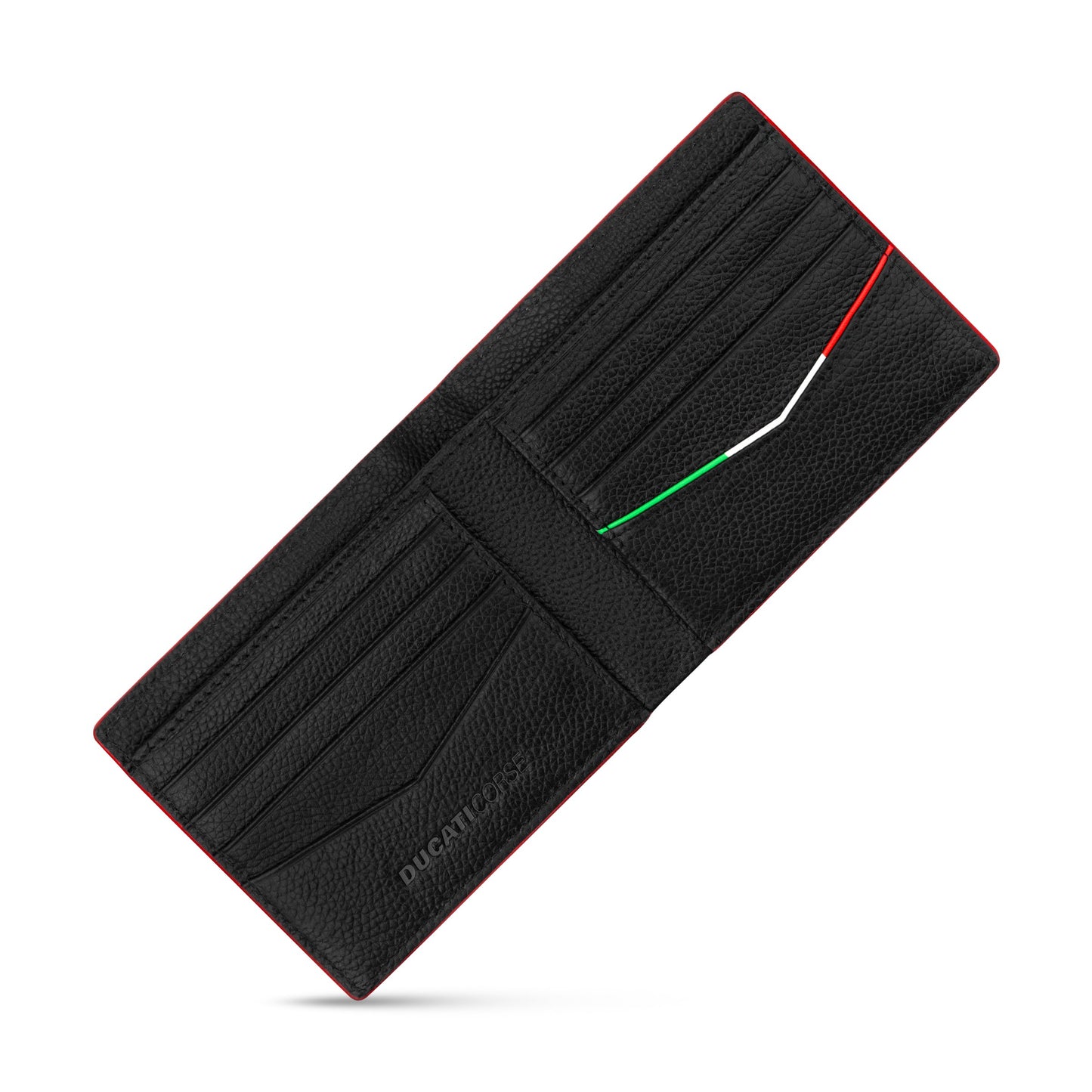 Ducati - DTLGW2201201 - BLACK GENUINE LEATHER WALLET