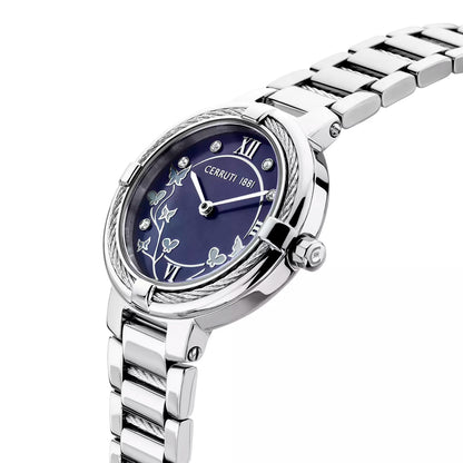 Cerruti 1881 Gardenia Dark Blue Analog Watch Ciwlg0008304