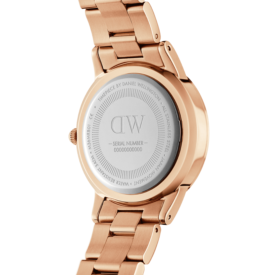 Iconic Link Black Rose Gold - DW00600344