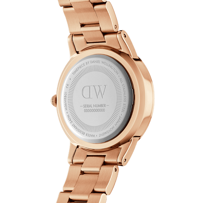 Iconic Link Black Rose Gold - DW00600344