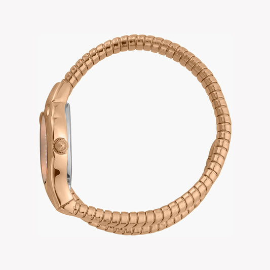 JUST CAVALLI WOMEN'S ROSE GOLD WATCH, ASYMMETRICAL CASE | JC1L186M0045