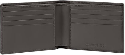 Cerruti 1881 Men's Wallet - CEPU05431M - MAT Black 100% Calf Leather