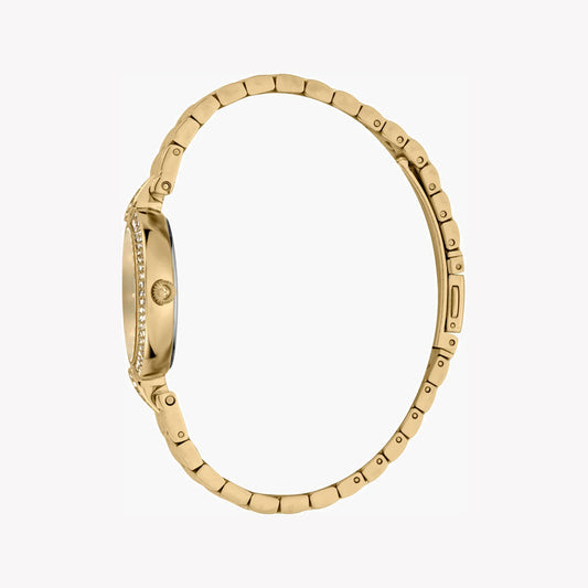 JUST CAVALLI WOMEN'S GOLD STAINLESS STEEL WATCH, CHAMPAGNE DIAL | JC1L159M0055
