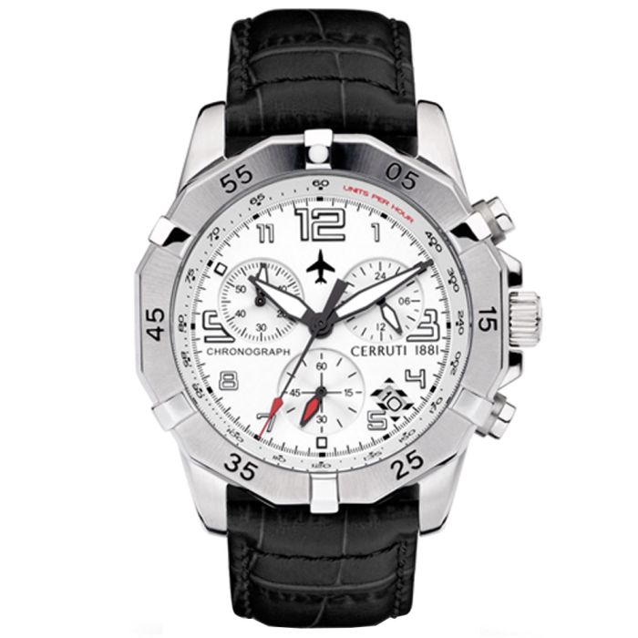 Cerruti 1881 CIWGC2224406 Men's Watch 43mm Black
