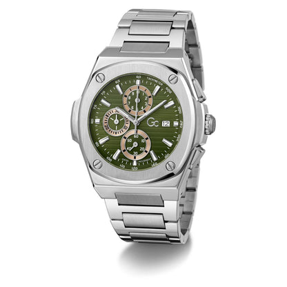 Gc Coussin Shape Chrono Metal Men Y99024G9