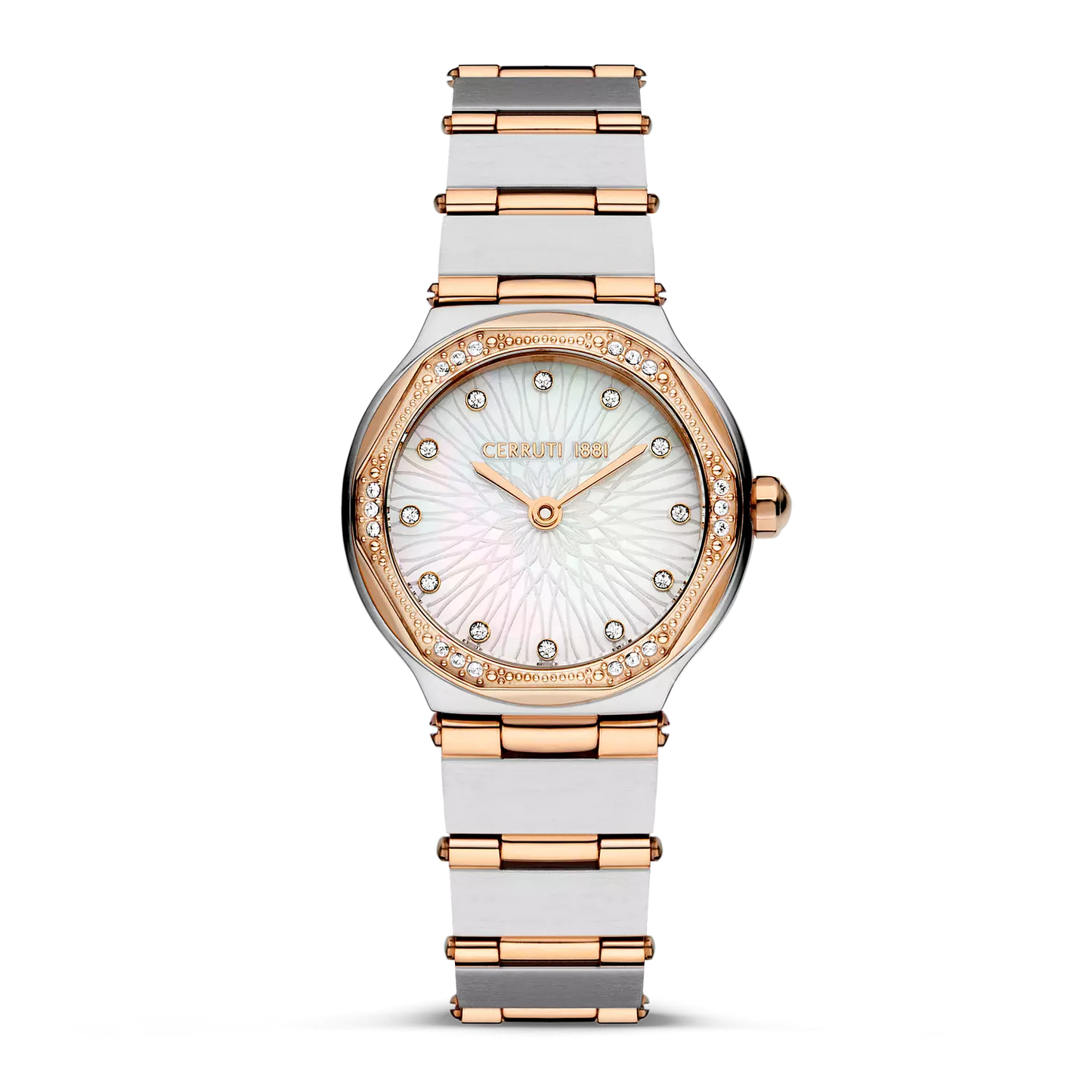 Cerruti 1881 Ladies Watch CIWLG0008501 26mm Silver rose gold