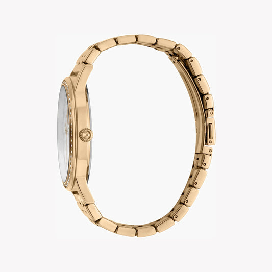 Just Cavalli Women's Rose Gold Watch, Silver Dial - JC1L094M0075