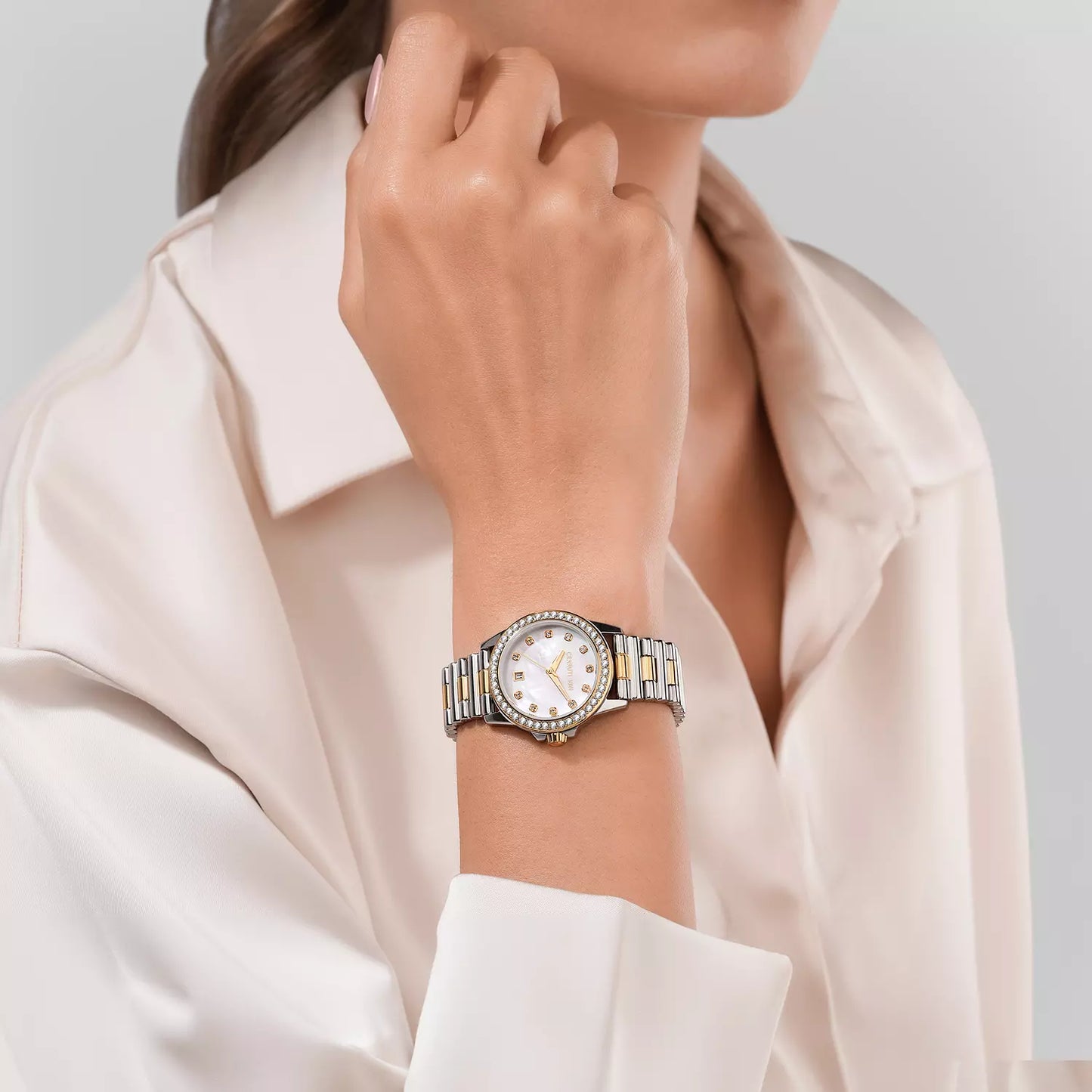 CERRUTI 1881 Ladies Watch Turchino Two Tone Stainless Steel Bracelet