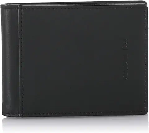 Cerruti 1881 CEPU05923M Men's Black Calf Leather Wallet