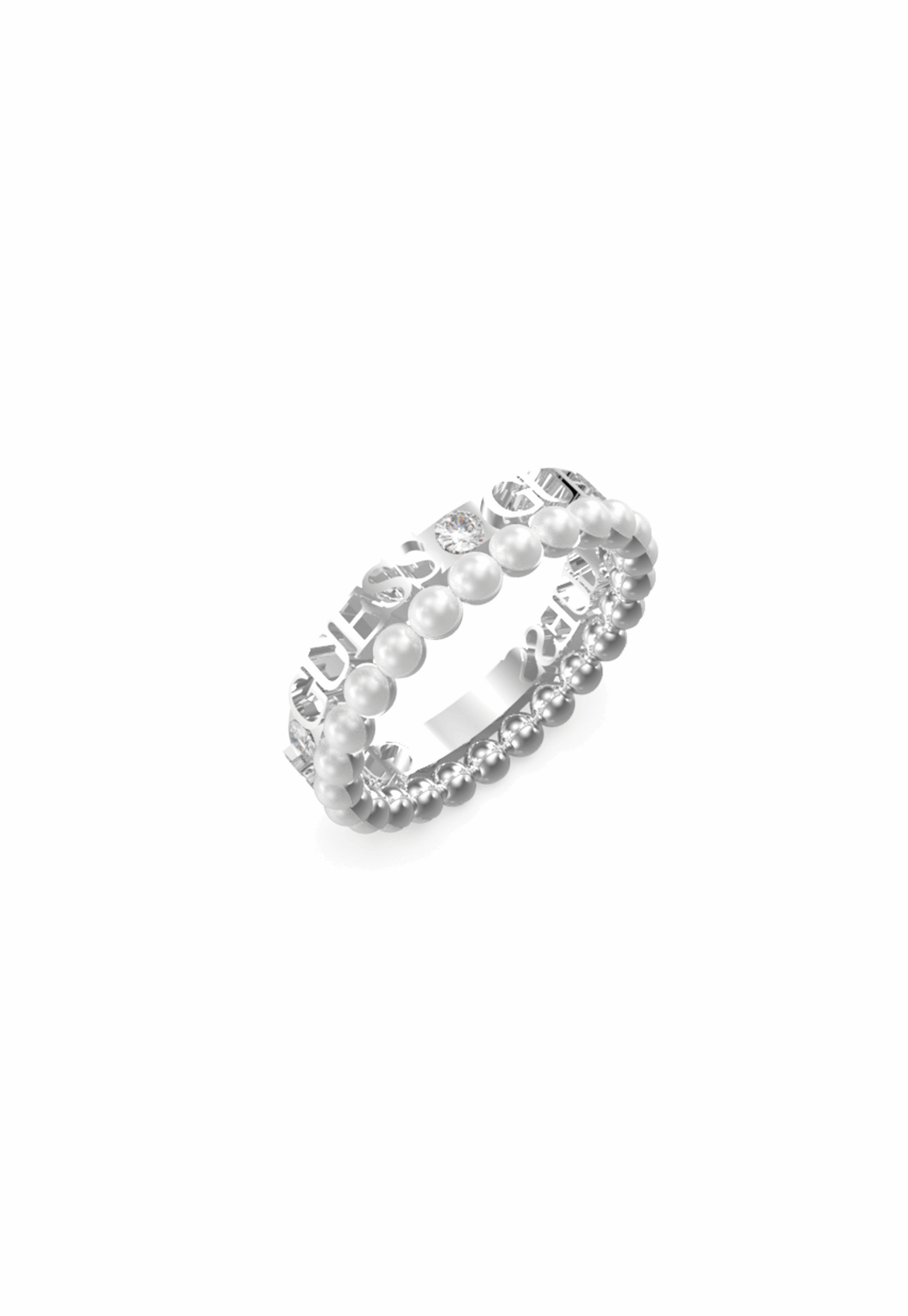 Guess Jewelry - JUBR02267JWRH54 Ring Steel silver For Ladies