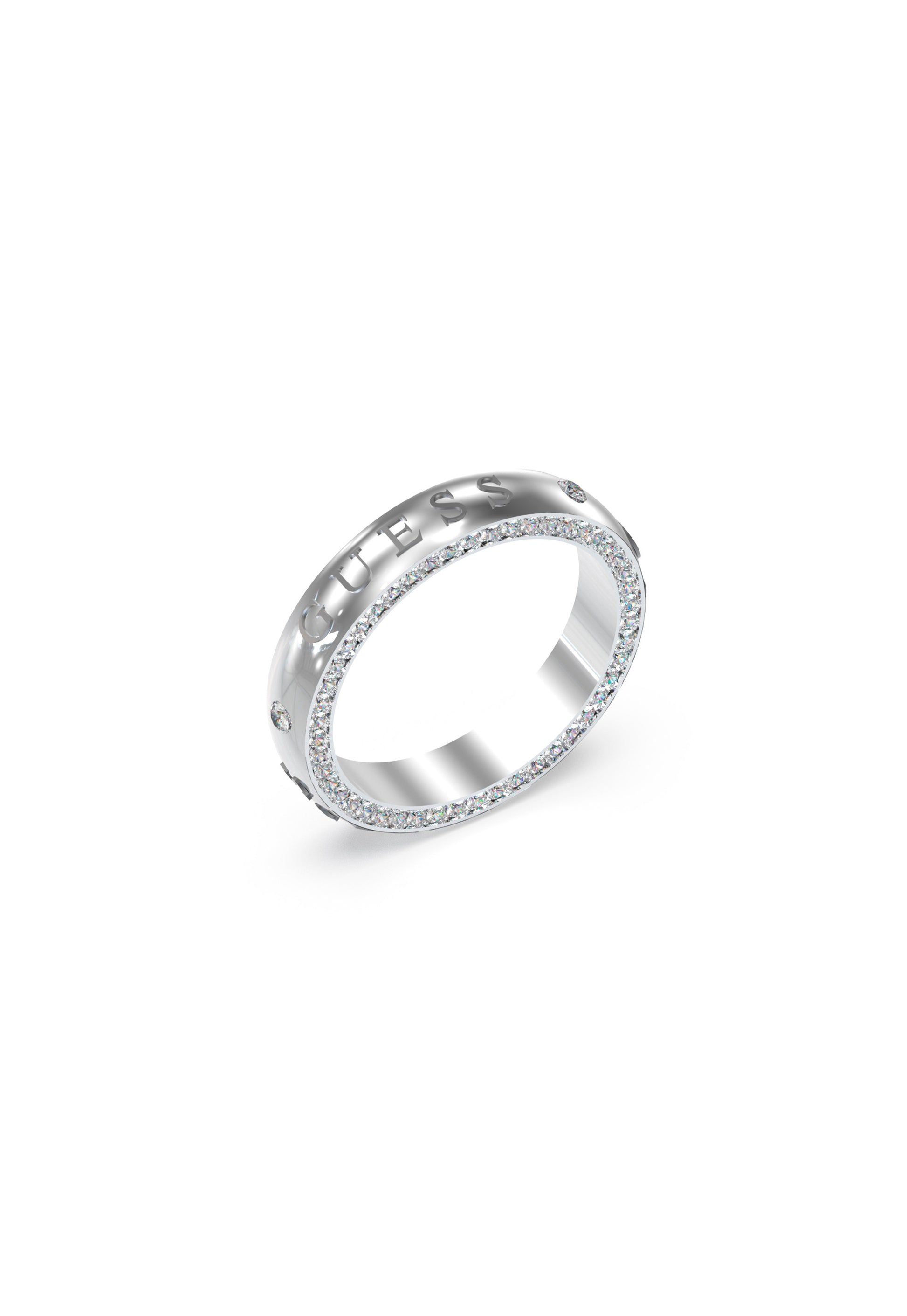 Guess Jewelry - Ladies Ring JUBR03164JWRH58 silver Color