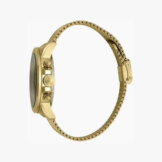 Just Cavalli Men's Gold Watch, Black Dial - JC1G140M0075
