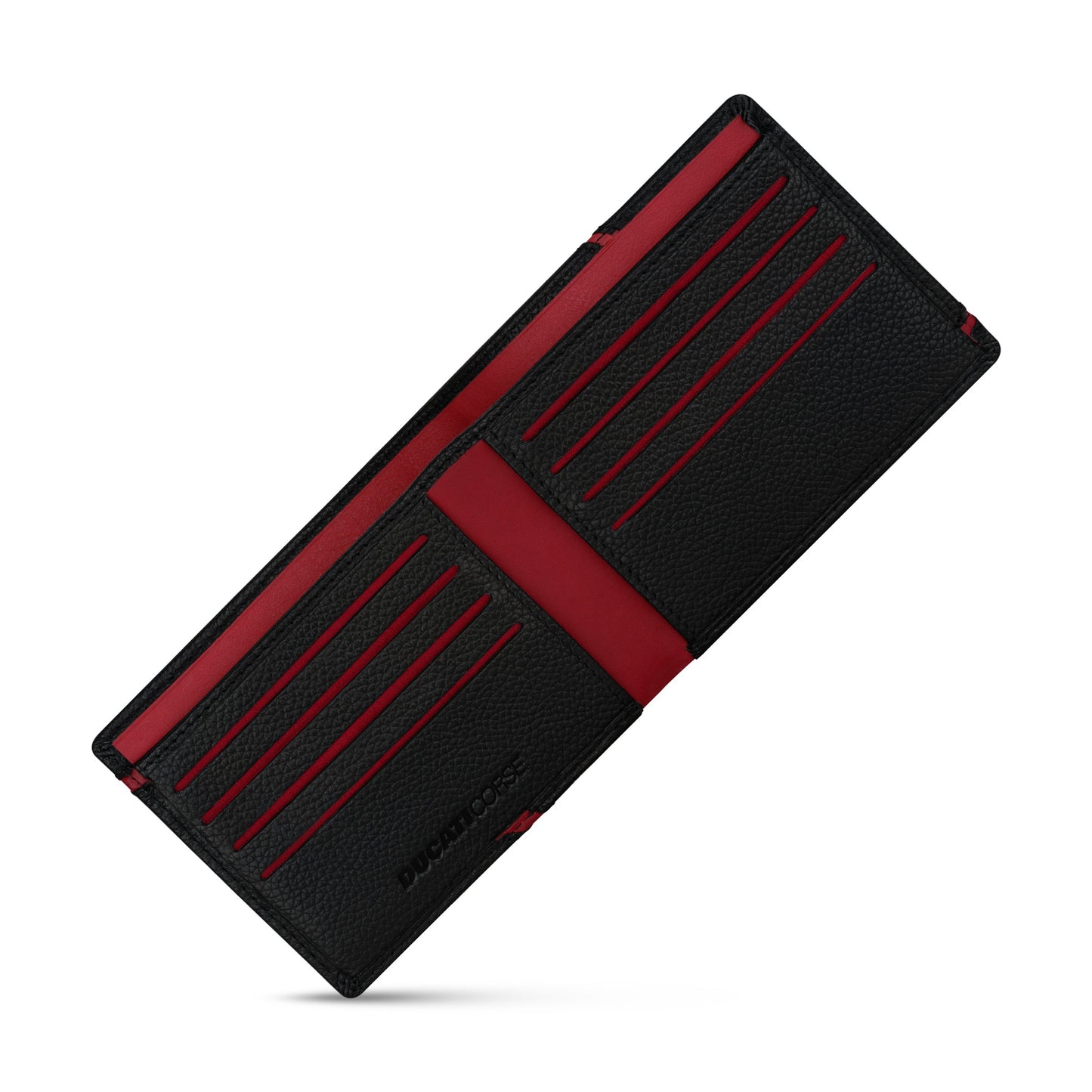 Ducati - DTLGW2200702 - BLACK GENUINE LEATHER WALLET