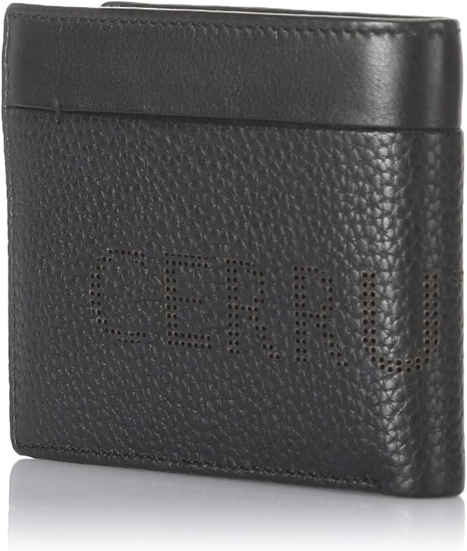 Cerruti 1881 Julian Wallet CEPU05544M Black Calf Leather 11x9 cm