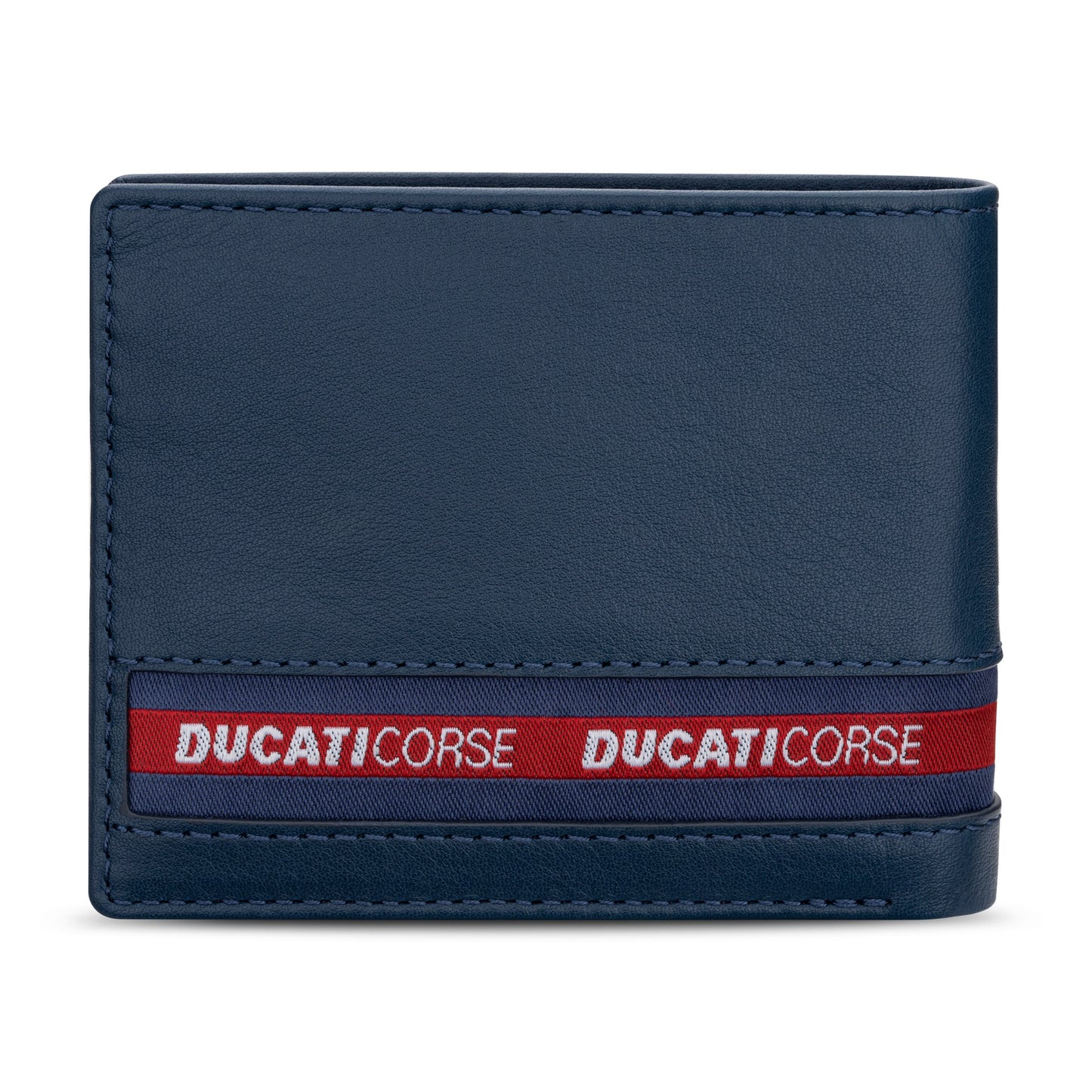 Ducati - DTLGW2201102 - BLUE GENUINE LEATHER WALLET