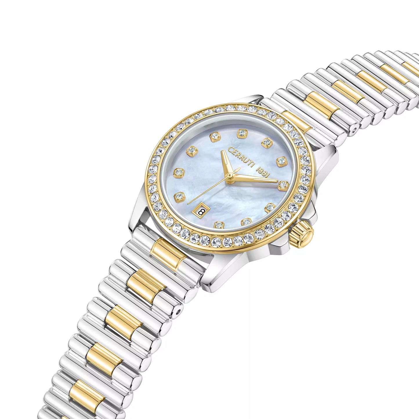 CERRUTI 1881 Ladies Watch Turchino Two Tone Stainless Steel Bracelet