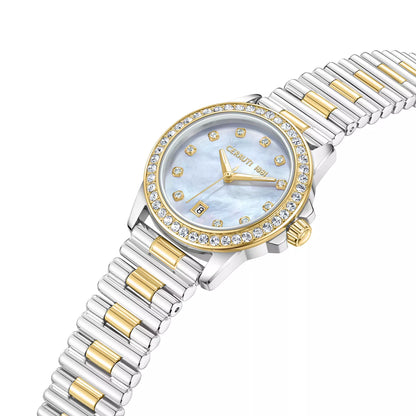 CERRUTI 1881 Ladies Watch Turchino Two Tone Stainless Steel Bracelet
