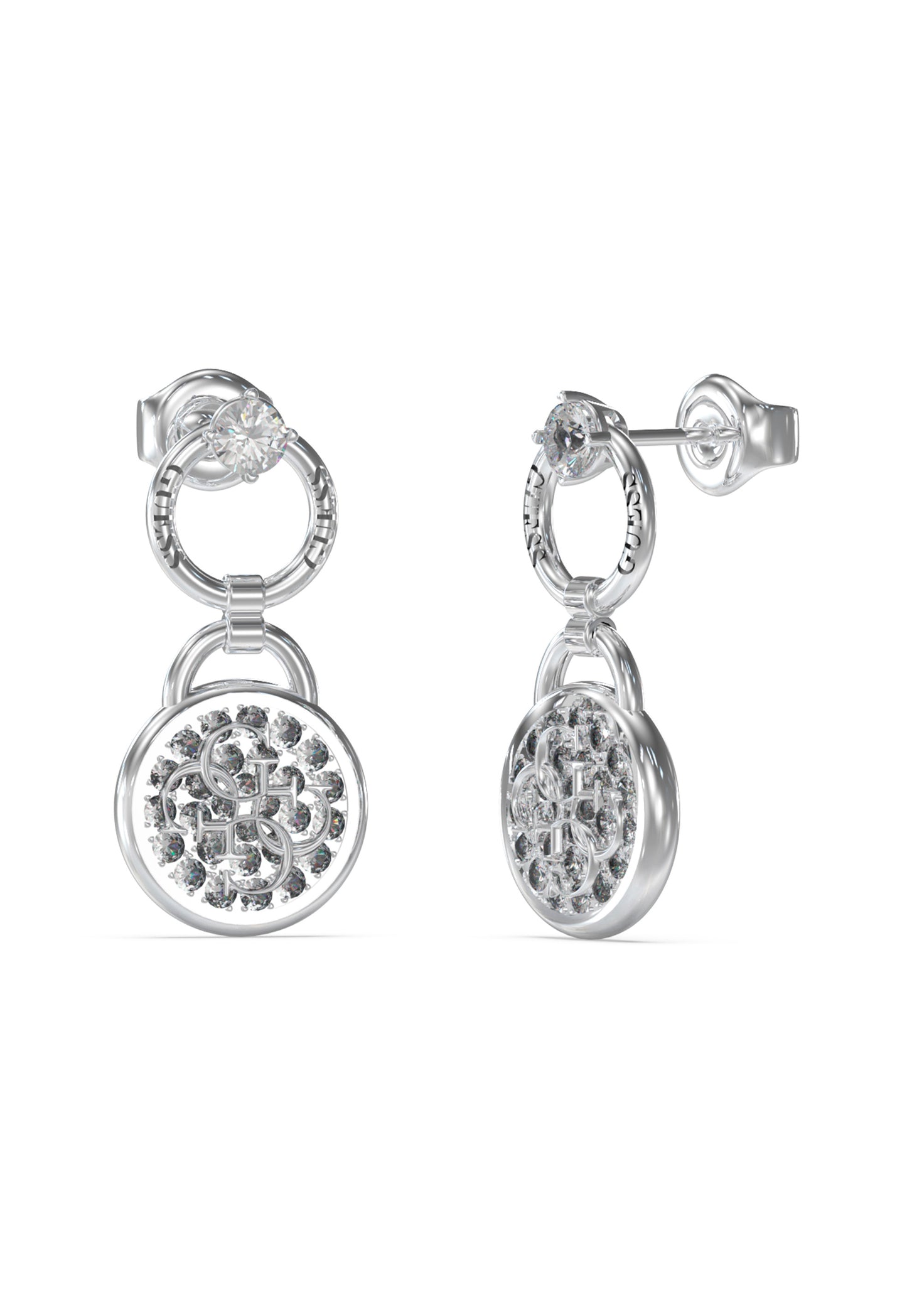 Guess Jewelry - JUBE03130JWRHT/U Ladies silver Earrings