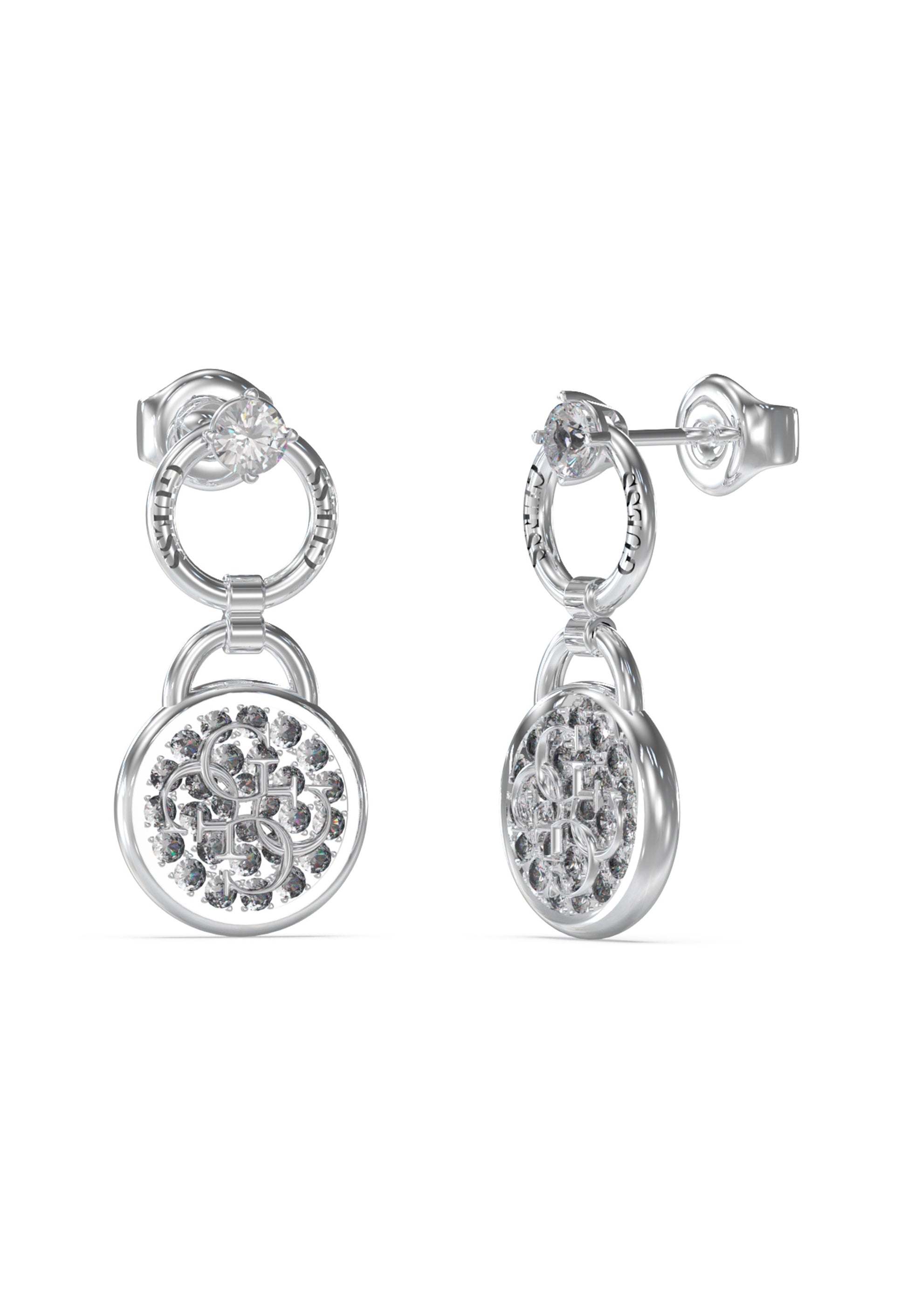 Guess Jewelry - JUBE03130JWRHT/U Ladies silver Earrings