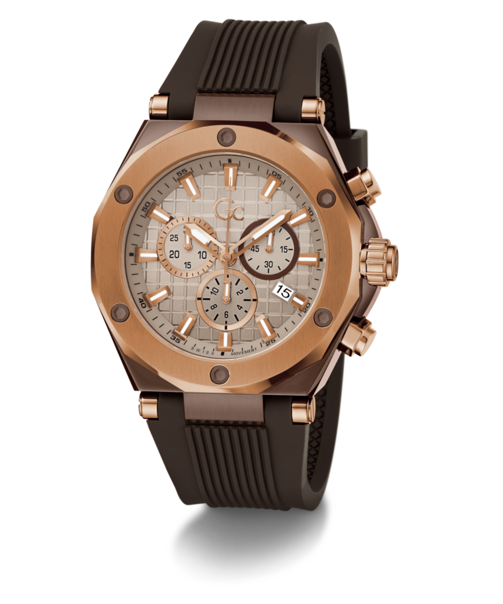 Gc Legacy Chrono Silicone Strap Z18007G1