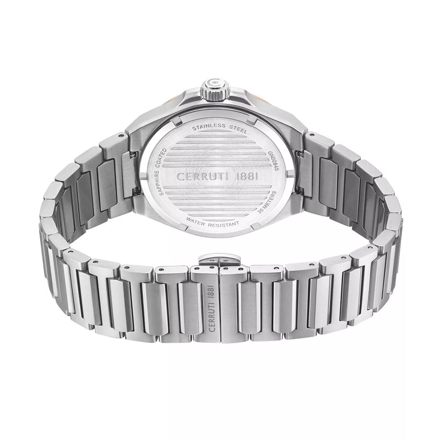 Cerruti 1881 Black Chrono Two-Tone Watch CIWGK0084504