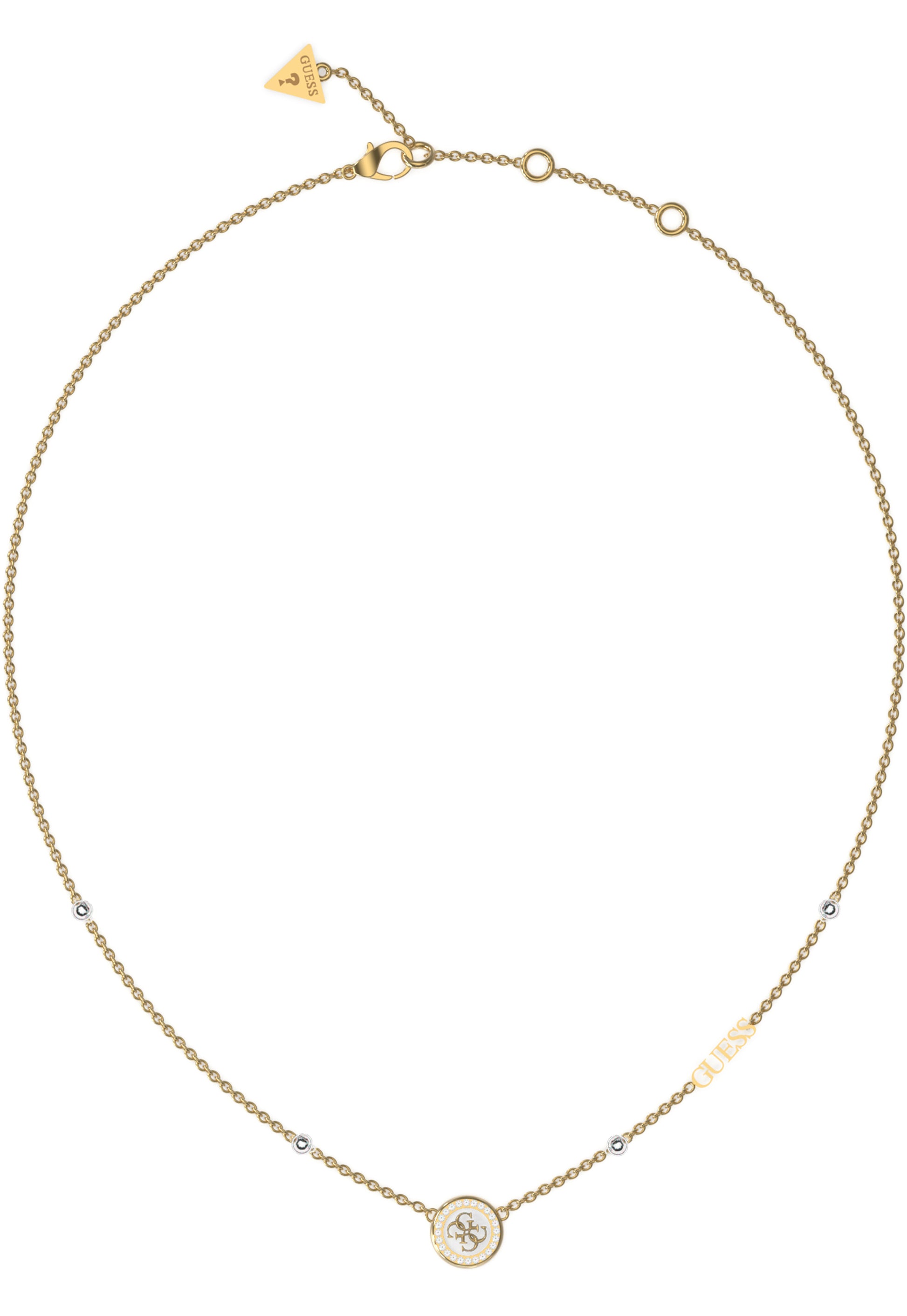 Guess Jewelry - JUBN03119JWYGWHT/U Ladies gold Necklace