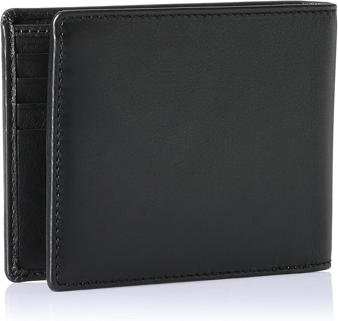 Cerruti 1881 Men's Wallet - CEPU05431M - MAT Black 100% Calf Leather